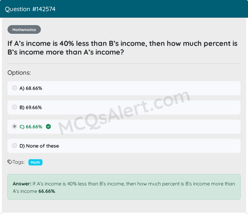 Question Screenshot