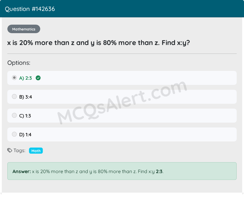 Question Screenshot