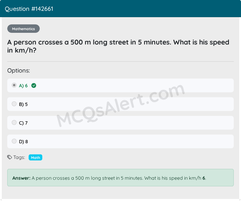 Question Screenshot