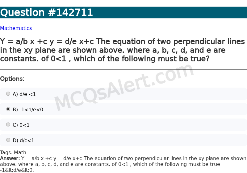 Question Screenshot