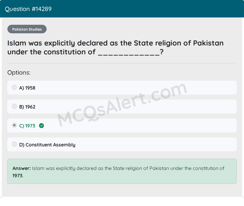 Question Screenshot