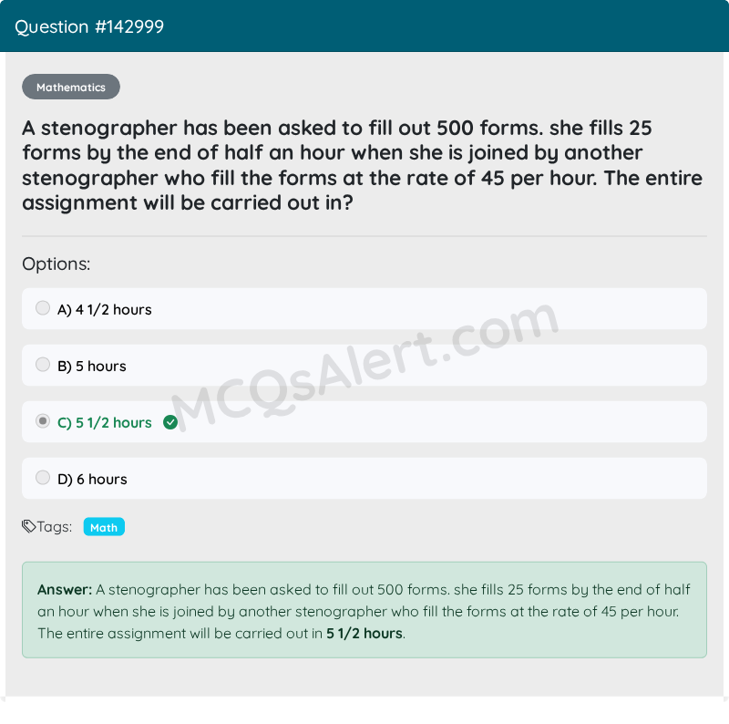 Question Screenshot