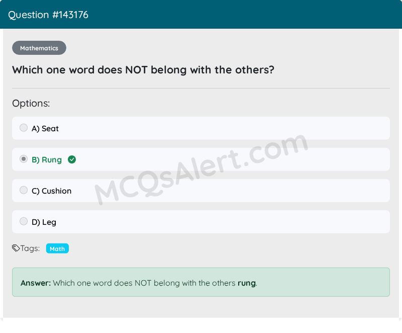 Question Screenshot