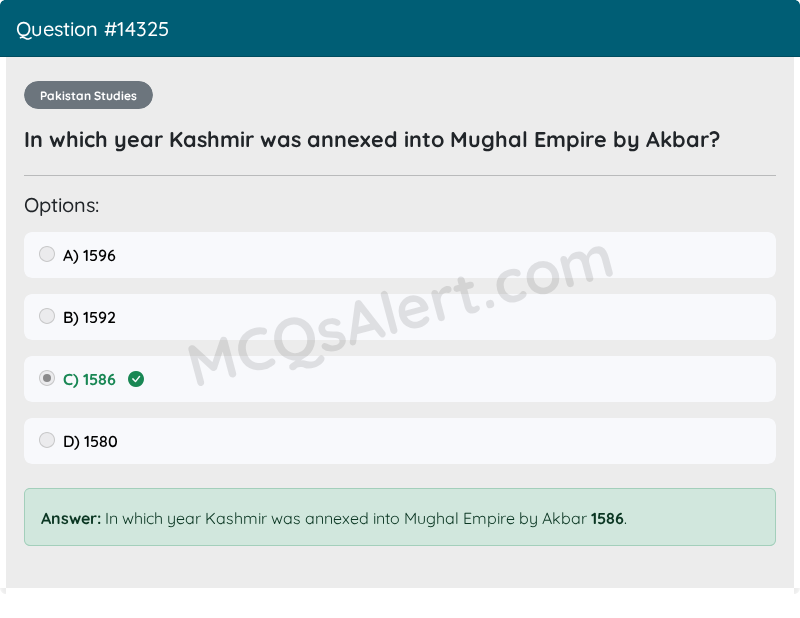 Question Screenshot