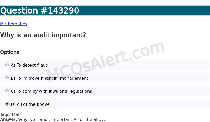 Question Screenshot