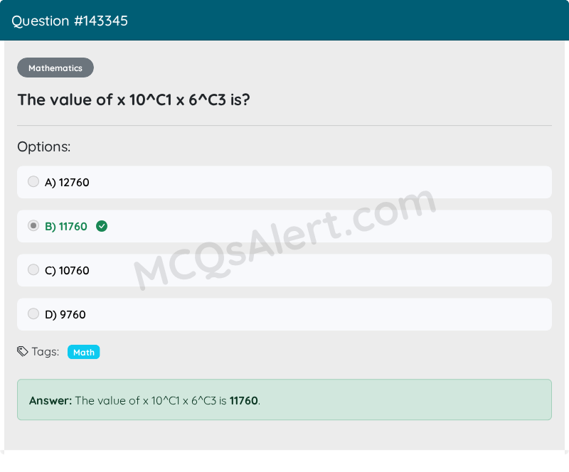 Question Screenshot