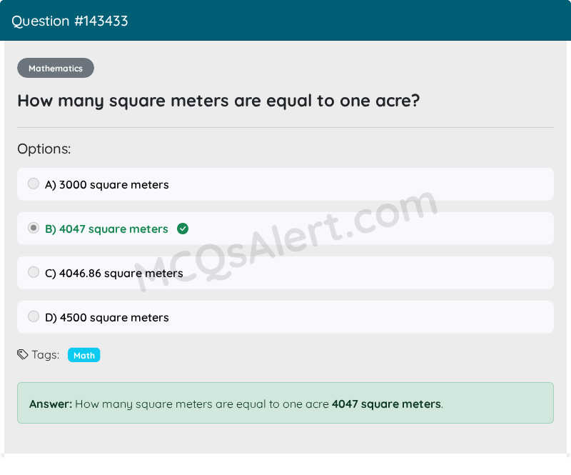 Question Screenshot