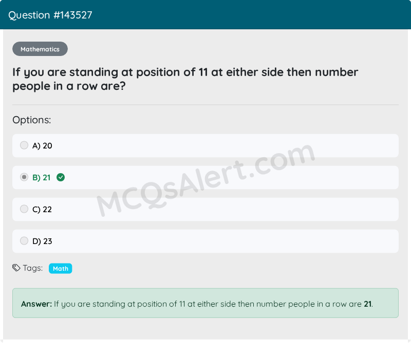 Question Screenshot