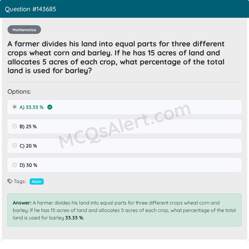 Question Screenshot
