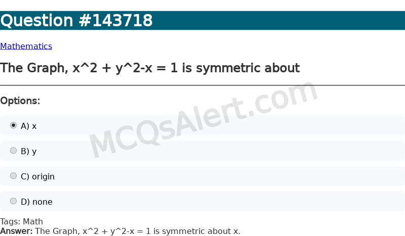 Question Screenshot