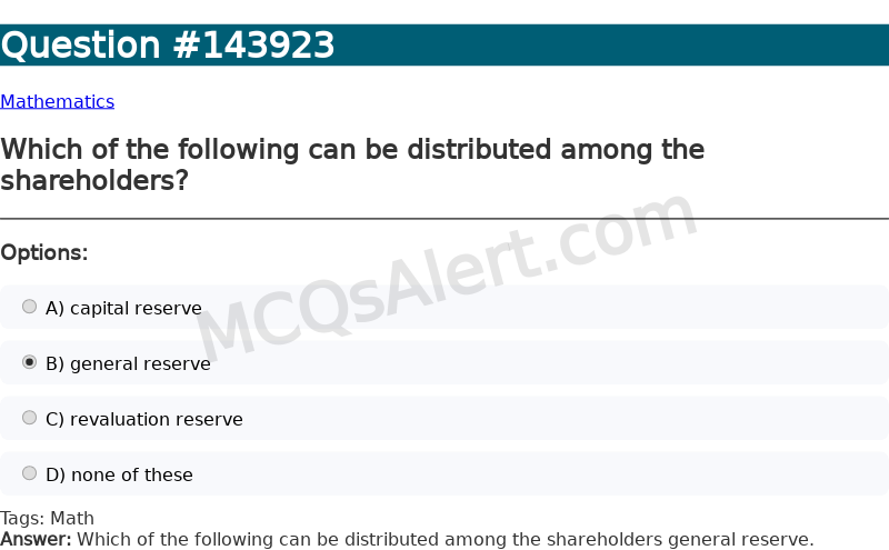 Question Screenshot