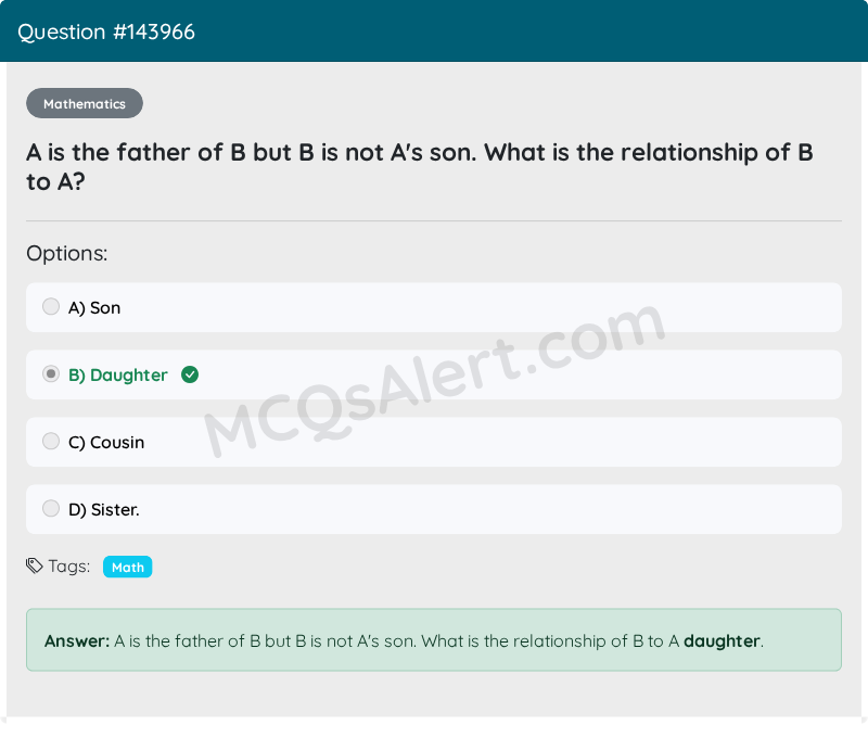 Question Screenshot