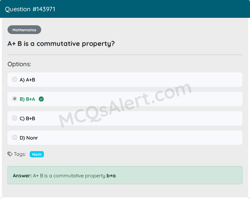 Question Screenshot