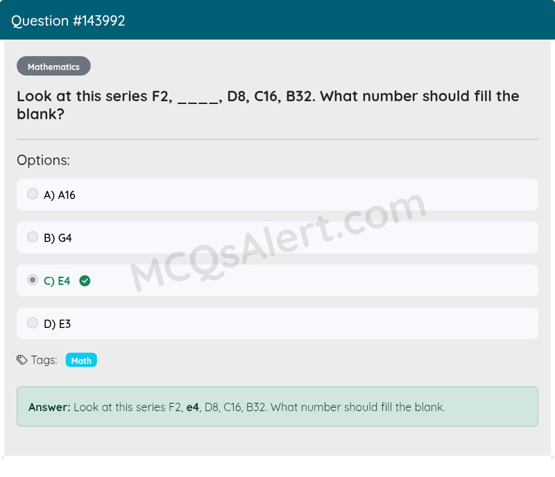 Question Screenshot