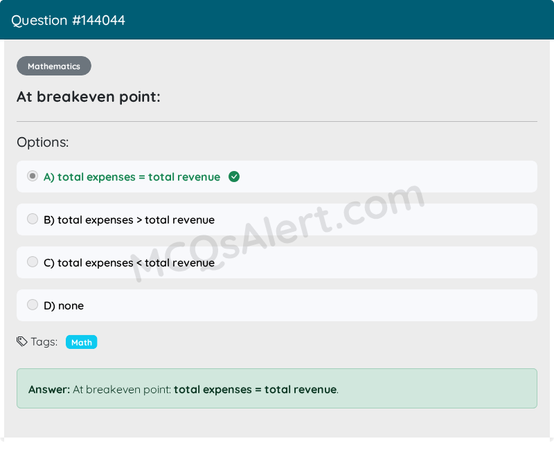 Question Screenshot