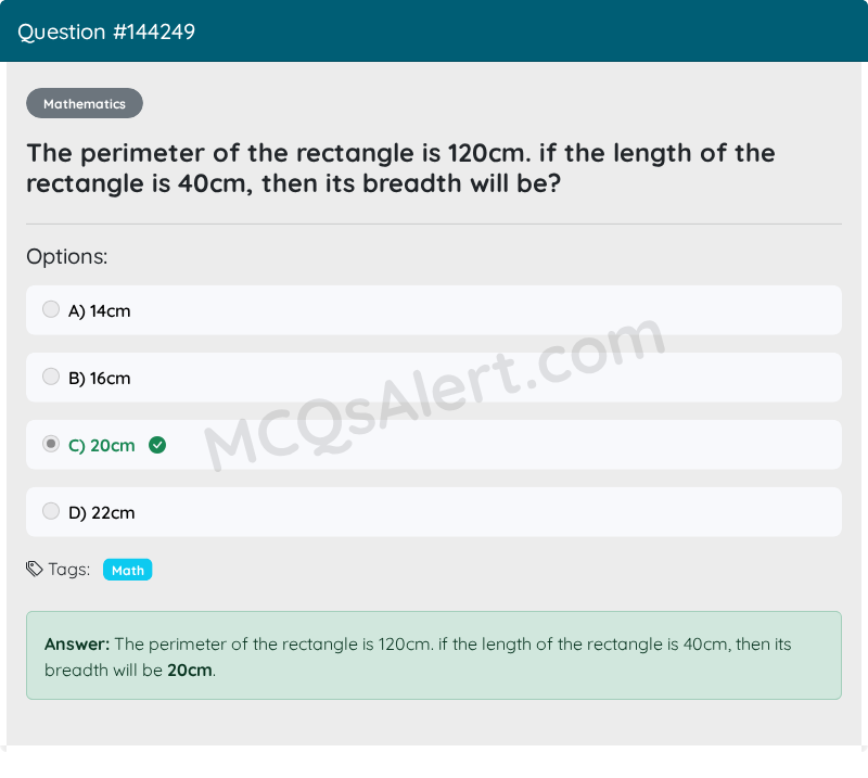 Question Screenshot