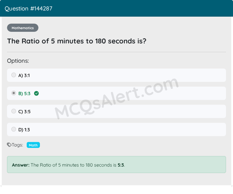 Question Screenshot