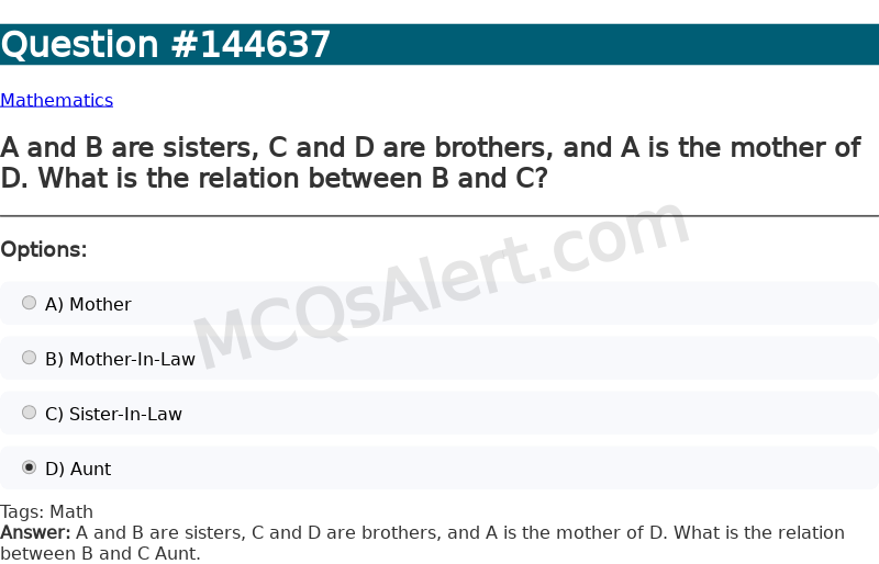 Question Screenshot