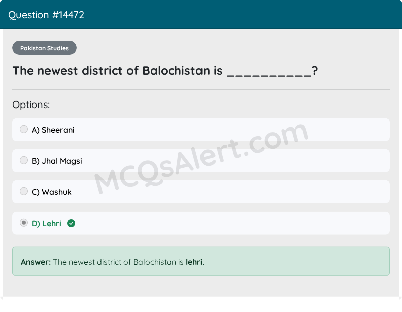 Question Screenshot