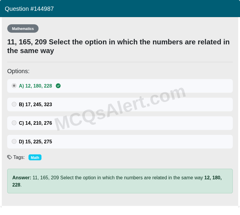 Question Screenshot
