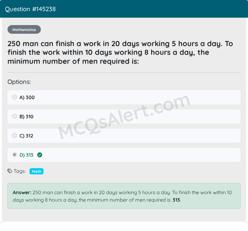 Question Screenshot