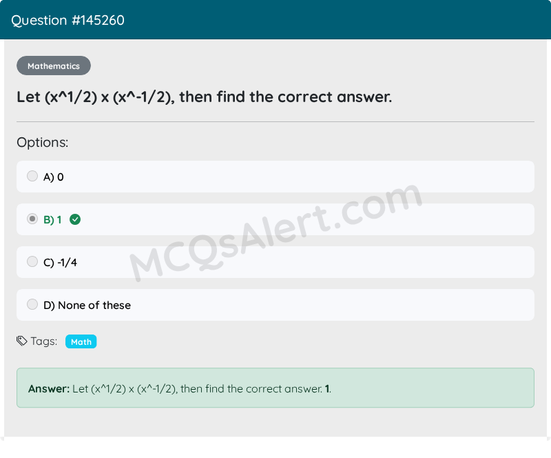 Question Screenshot