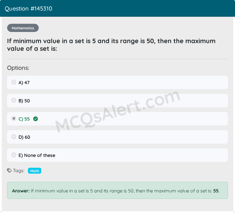 Question Screenshot