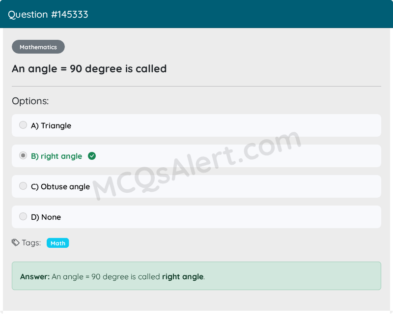 Question Screenshot