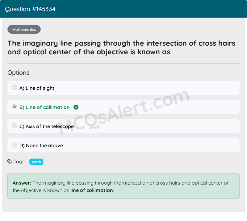 Question Screenshot