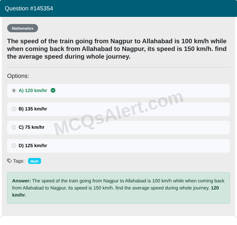 Question Screenshot