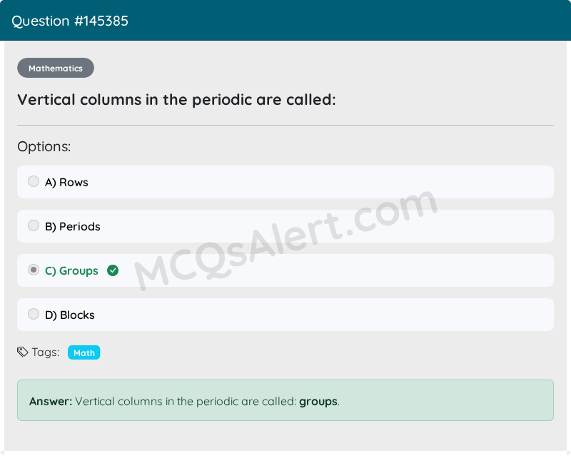 Question Screenshot