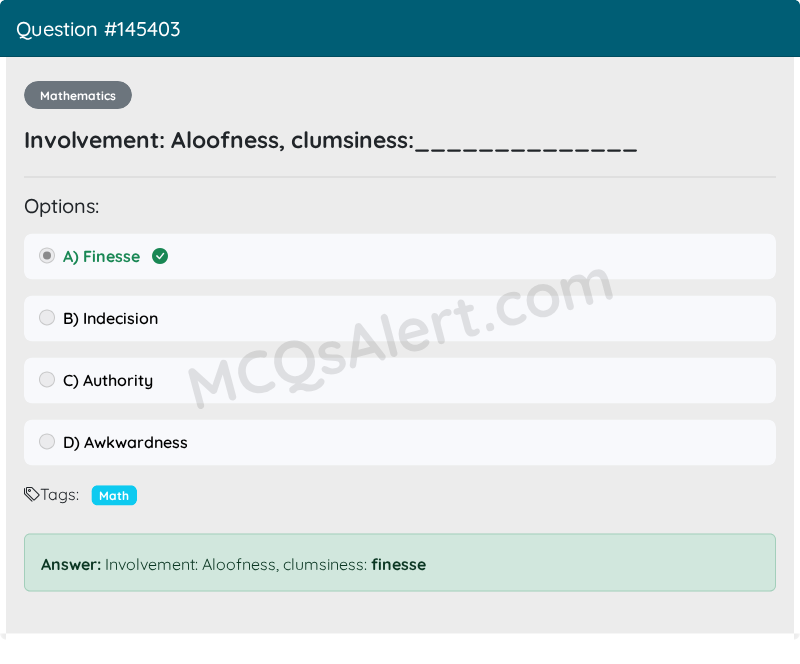 Question Screenshot