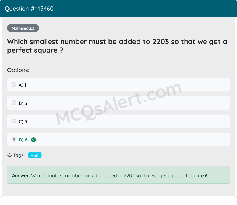 Question Screenshot
