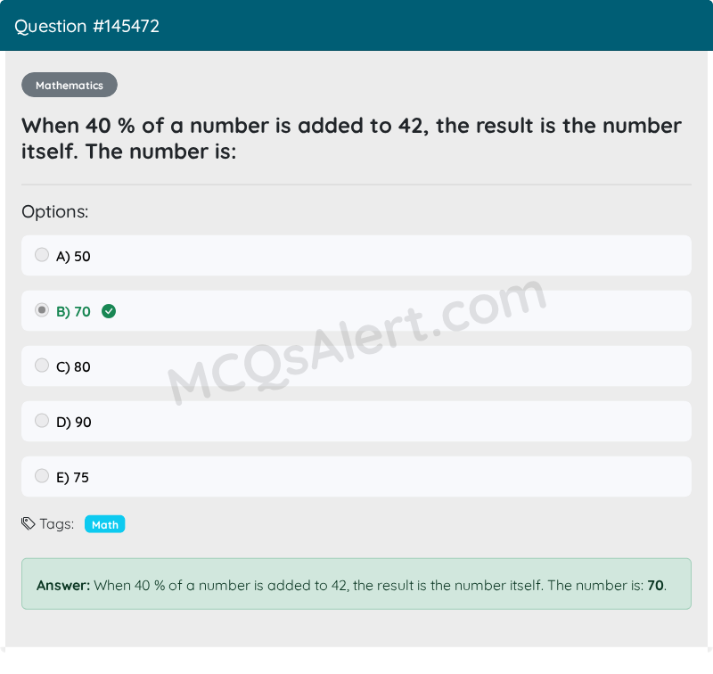 Question Screenshot