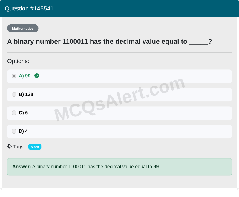 Question Screenshot