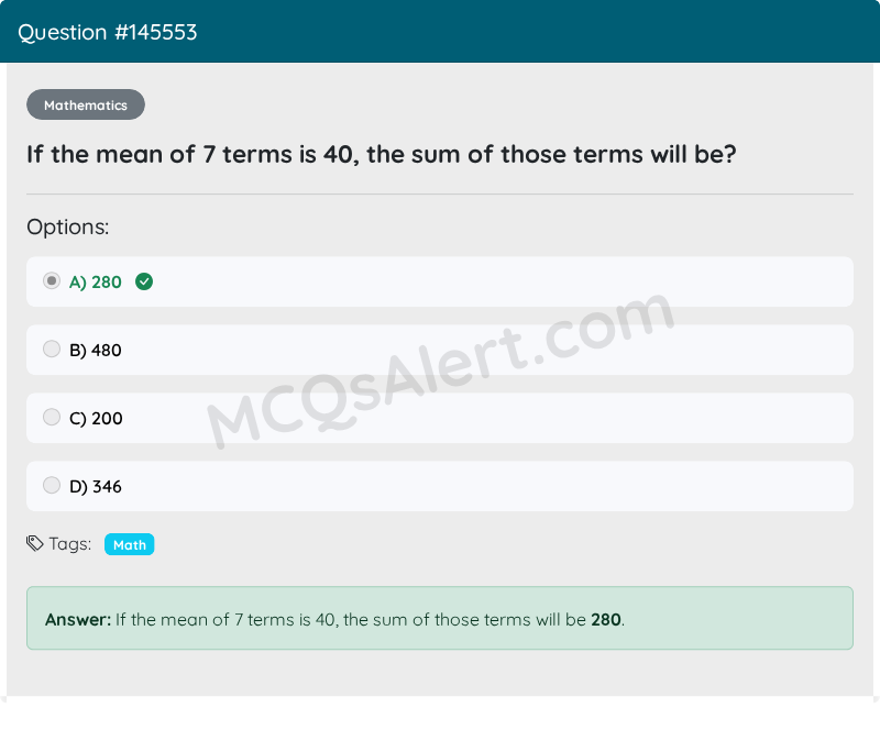 Question Screenshot