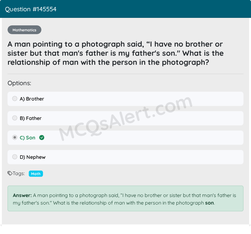 Question Screenshot