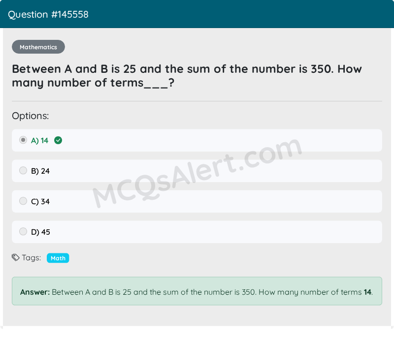 Question Screenshot
