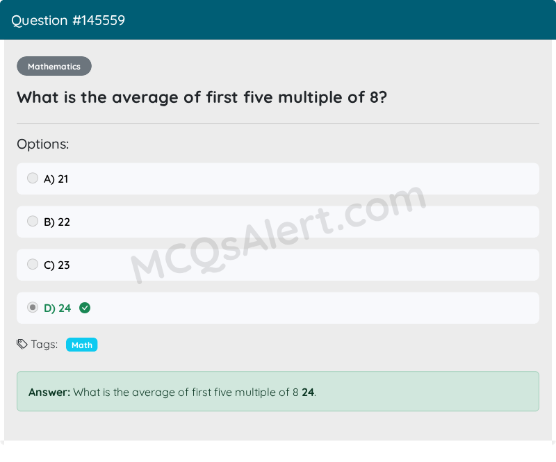 Question Screenshot