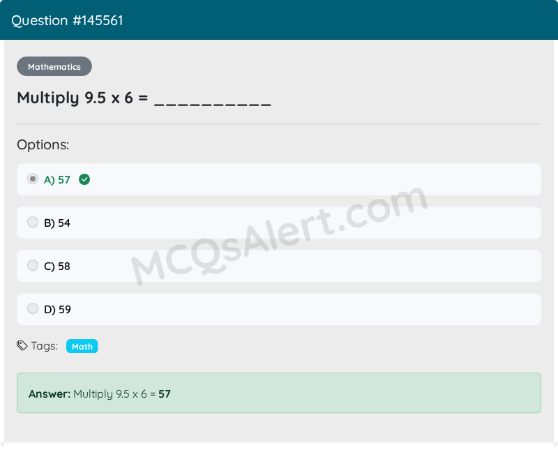 Question Screenshot