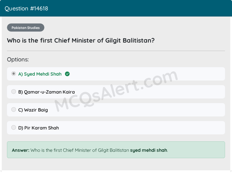 Question Screenshot