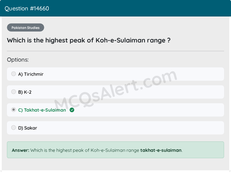 Question Screenshot