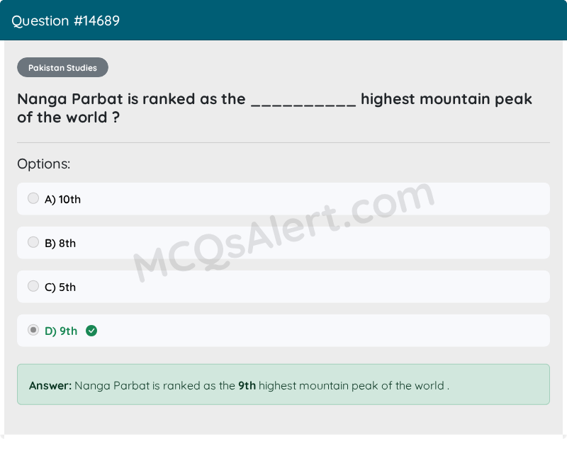 Question Screenshot