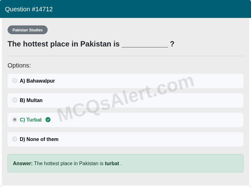Question Screenshot