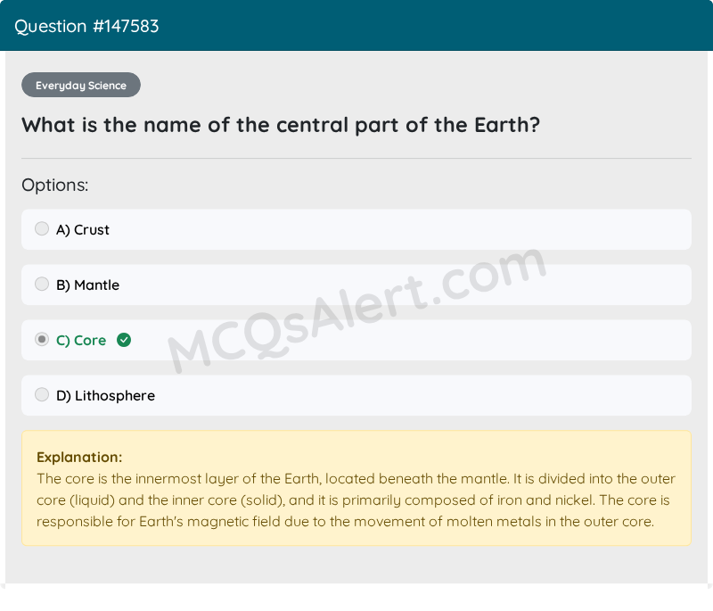 Question Screenshot