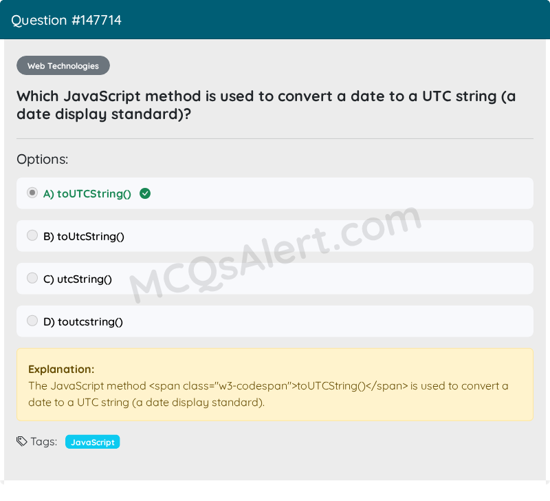 Question Screenshot