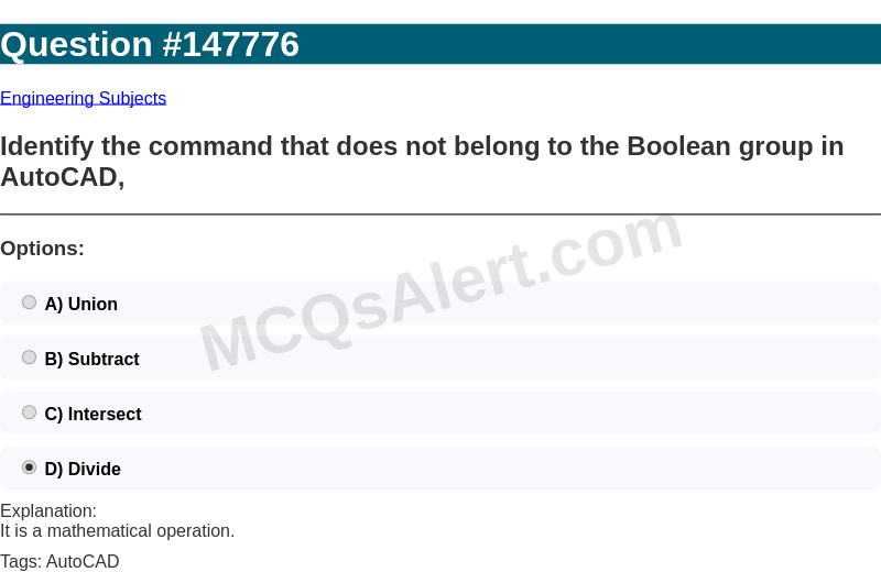 Question Screenshot