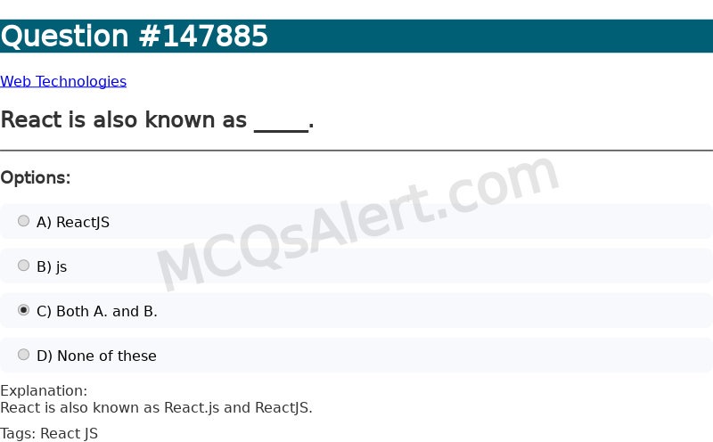 Question Screenshot