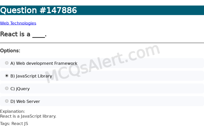 Question Screenshot