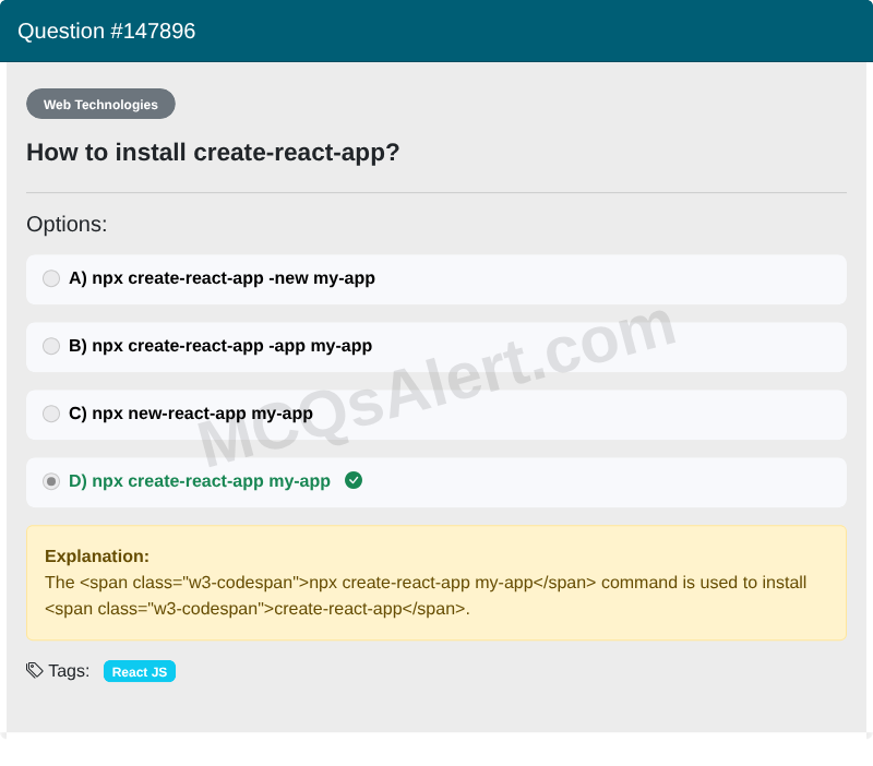Question Screenshot